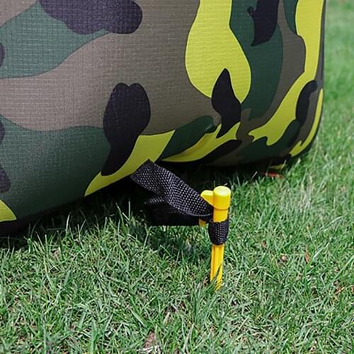 4pcs Durable Stakes Plastic Hold Outdoor Beach Towel Stakes for Outdoor Camping Picnics on a Blanket or Mat Yellow Camping Mat