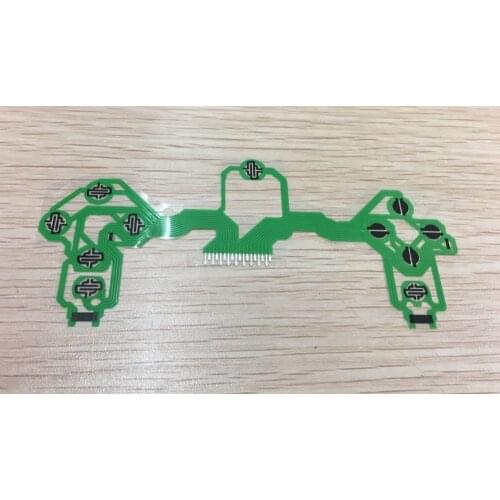 500pcs/lot not original instead of blue for ps4 jdm-001 002 controller keypad button film ribbon flex cable