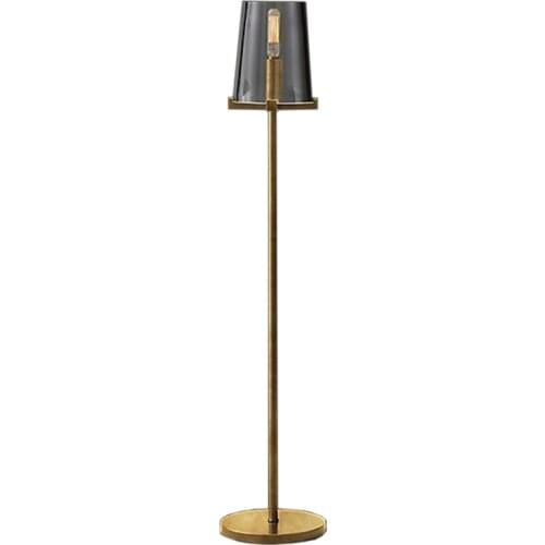 American retro candlestick stand table lamps bedroom living room cabinet study loft glass table lights decor lamp RH lighting