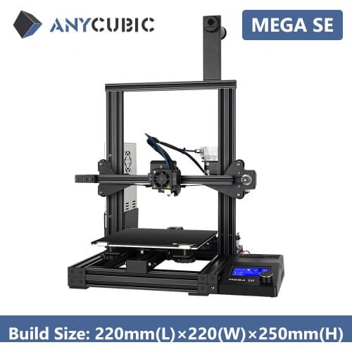 ANYCUBIC Mega S 3d printer i3 Mega Upgrade Rigid Metal Frame 3d Printer Kit Fast Assembly Big Build Volume impresora 3d drucker