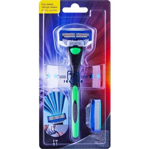 IGUETTA Men High-Quality Sharp Razo Exclusive Hollow Design Shaver All Over Maquina De Cortar Cabello Beauty Salon Razor