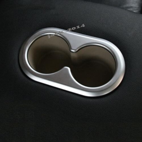 For Honda CRV CR-V 2012 2013 2014 2015 2016 ABS Chrome Rear Water Cup Panel Cover Trim
