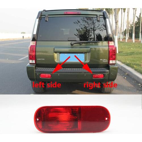 For Jeep Commander Car Rear Bumper Reflector Light Rear Fog Lamp for Chrysler PT Cruiser 2002 2003 2004 2005