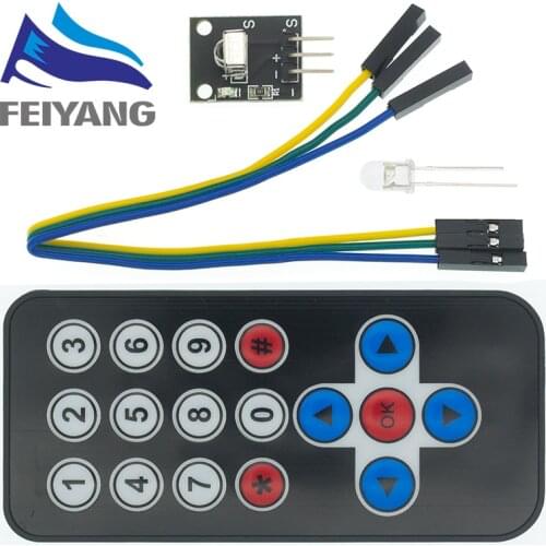 Infrared IR Wireless Remote Control Module Kits DIY Kit HX1838 For Raspberry Pi