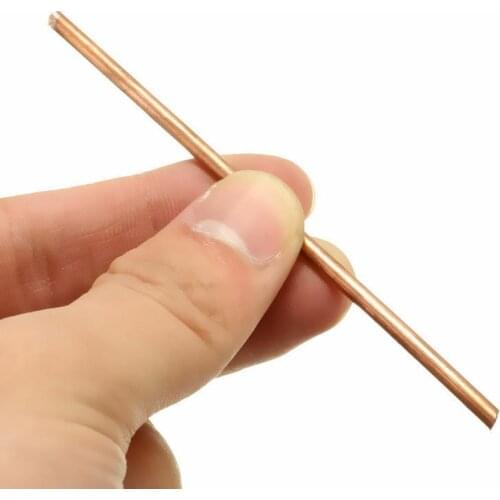 5Pcs Solid Round Copper Bar 3mm Diameter x 100mm Length Metal Bar / Rod