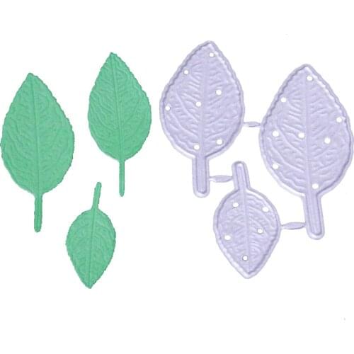 Small Leaves Metal Stencil for Diy Scrapbooking Paper Card Making Embossing Craft Die Handcrafts