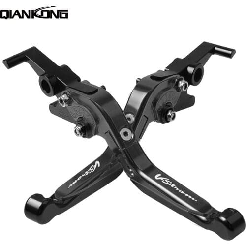 Motorcycle CNC Adjustable Brake Clutch Levers handle For SUZUKI V-STROM 2002 2003 2004 2005 2006 2006-2016 V-STROM