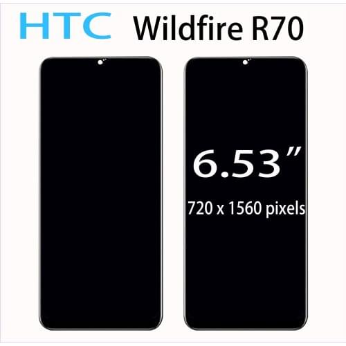 Original New 6.53"Inch Display For HTC WILDFIRE R70 LCD Display + Touch Screen Digiziter Assembly With Tools