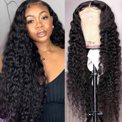 Water Wave Lace Front Wig For Black Women 13x4/13x6 Transparent Lace Front Wig Human Hair Wigs Deep Wave 5x5 HD Lace Frontal Wig