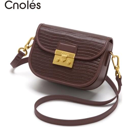 Casual Small brown PU Leather Crossbody Bags for Women 2021 Chain Shoulder Handbags Womens Branded Trending Hand Bag
