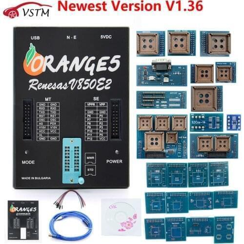 OEM Orange5 V1.36 Newest Version Programmer Orange 5 Programmer with Full Adapter Software Programming Tool