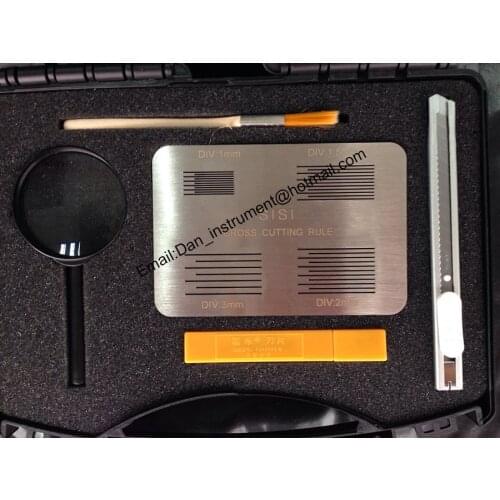 Cross cutting rule,cross cutting space 1mm,1.5mm,2mm,3mm Paint Film Cross Adhesion Tester