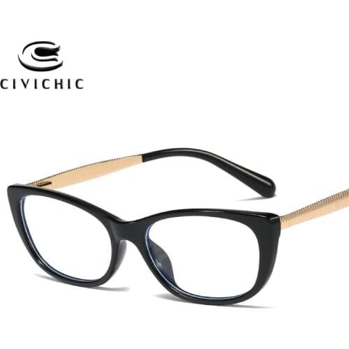 Chic TR90 Myopia Optical Eyeglass Frame Retro Cat Eye Women Glasses Anti Blue Light Eyewear Computer Gafas Luz Azul Mujer COG102