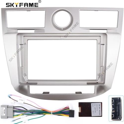 SKYFAME Car Fascia Frame Cable CANBUS For CHRYSLER SEBRING 2008 Android Dashboard Kit Face Plate Frame Fascia