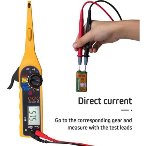 Automobile Circuit Tester Automobile Circuit Fault Detection Circuit Maintenance Detection Digital Display Automobile Circuit Te