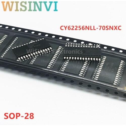 10-20 PCS CY62256NLL-70SNXC CY62256NLL-70 CY62256NLL CY62256 SRAM 256KBIT 70NS SOP28