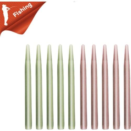 20/50pcs Terminal Carp Fishing Rubber Anti Tangle Sleeves Connect with Fishing Hook Pesca Carp Fishing Accessories Tackle