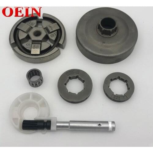 .325" Pitch 8 Tooth Clutch Drum Sprocket Rim Bearing Kit For HUSQVARNA 55 51 50 Chainsaw Replacement Parts