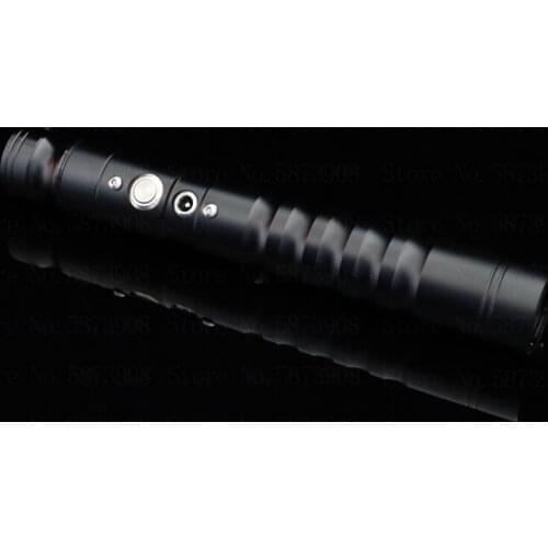 75cm RGB Changing Color Lightsaber Large Size Fluorescent Stick Concert Fans Props Metal Handle Force Fx Lighting