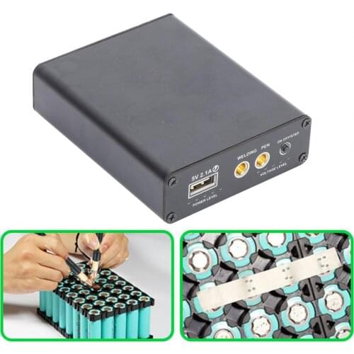 AutomaticSpot-welder Shut-down Type-C Interface 5-gear Adjustable Spot Welding Machine for 18650 Battery Spotwelder Spotwelder