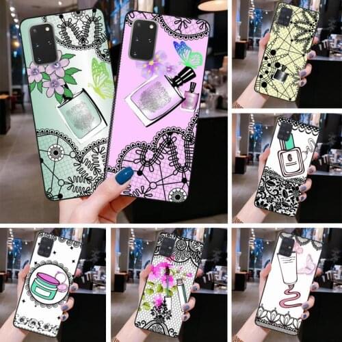 Luxury brand perfume lipstick Phone Case for Samsung S20 plus Ultra S6 S7 edge S8 S9 plus S10 5G lite 2020