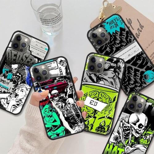 Watch Dogs 2 Dedsec Phone Cover For iPhone 11 12 pro max Caso Black Capa for iphone XS XR X 8 7 6 6S Plus SE 12mini Housing
