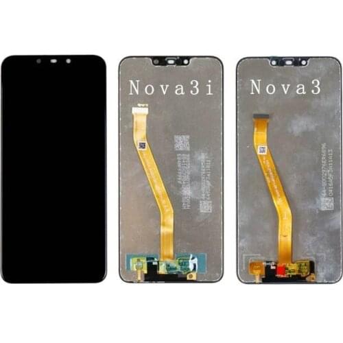 For Huawei Nova 3 LCD Display Touch Screen PAR LX1 LX9 Nova 3i LCD INE LX2 L21 Nova 3e Display ANE LX3 L23 Screen Replacement