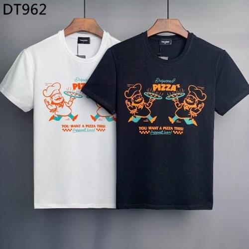 Dsq2 Mens Letter Short Sleeve T-Shirt Top 876