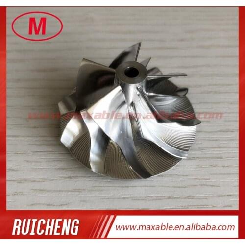 KP39 5443-123-2027 1303-039-411 33.20/46.00mm 5+5 blades high performance turbo Billet/milling/aluminum 2618 compressor wheel