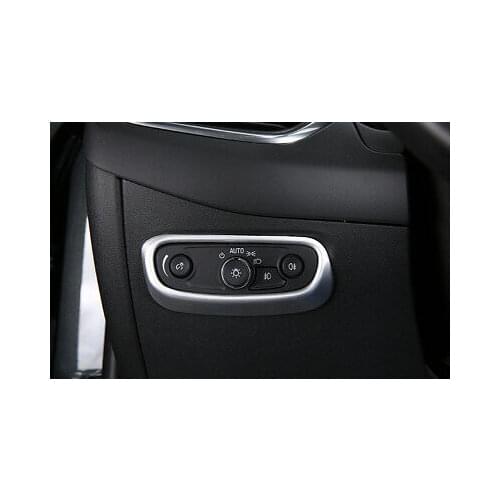 LHD Matte Interior Head Light Switch Cover Trim For Chevrolet Equinox 2018-2020