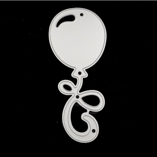 Metal balloon paper die cutting dies for Scrapbooking/DIY Easter wedding Halloween Easter card