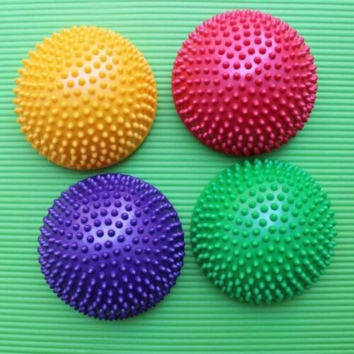 Inflatable Half Sphere Yoga Balls PVC Massage Fitball Exercises Trainer Balancing Ball For Gym Pilates Sport Fitness RP