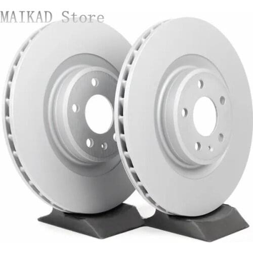 2PCS/pair Front Brake Rotors Brake Disc for Porsche Macan 95B Audi Q5 A5 A7 4G0615301 95B615301B 95B615301M