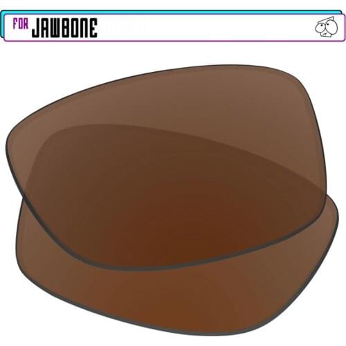 EZReplace Polarized Replacement Lenses for - Oakley Jawbone Sunglasses - Brown