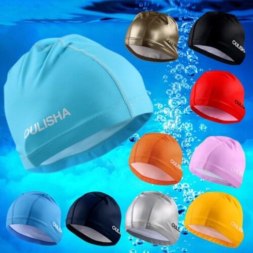 Adults Swimming Caps Men Women Long Hair Waterproof Swim Pool Cap Ear Protect Large Natacion Badmuts Silicone Diving Hat #P2