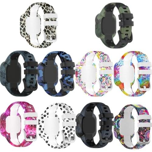 Silicone Strap For GarminFit JR3 Tracker Bracelet Wrist Band Replacement Watchband Wrist Strap Watch Band For Garmin Fit JR 3