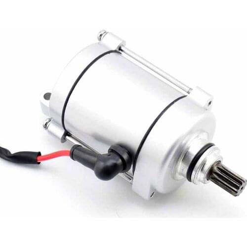 TDPRO 9 Teeth/Splines Motorcycle Starter Motor AIR Cooled 150- 250CC PIT Dirt Quad Bike ATV Buggy Electric Go Kart Electrico