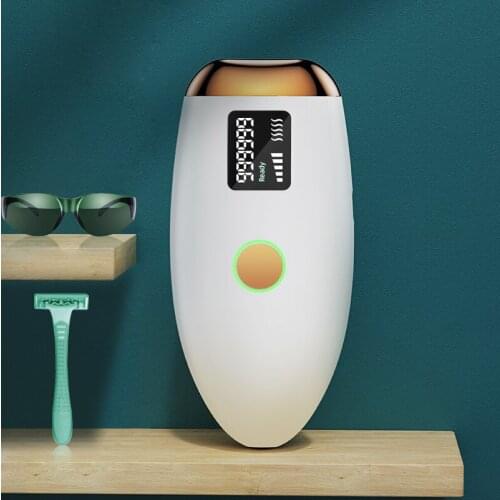 IPL Hair Removal Device Permanent Hair Remover Upgrade to 999,999 Flashes,Painless Laser Epilator Machine with Skin Color Sensor
