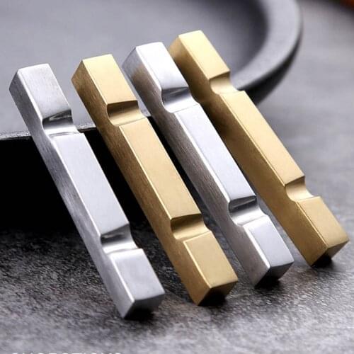 1Pcs Portable Stainless Steel Table Decorative Spoon Stand Rack Chopsticks Holder Chopstick Rest Silver/Gold Kitchen Tools