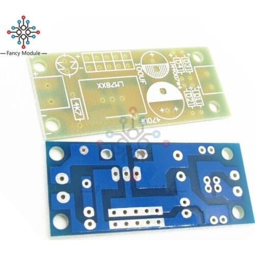 10PCS LM78XX LM7805 LM7812 L78XX PCB Fixed Voltage Regulator Prototype PCB Board FAST DISPATCH