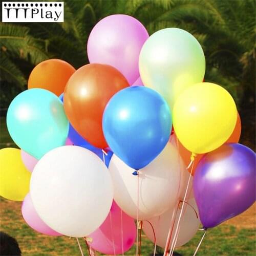 50pcs/lot Colorful 10 Inch 21 colors Latex Helium Balloons Inflatable Wedding Decoration Air Balls Happy Birthday Party Supplies