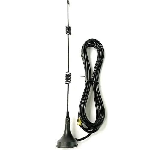 3G Antenna 5dBi 800/850/900/1800/1900/2170MHZ Magnetic Base Aerial 3M Extension Cable SMA/CRC9/TS9 Male Connector for 3G Modem