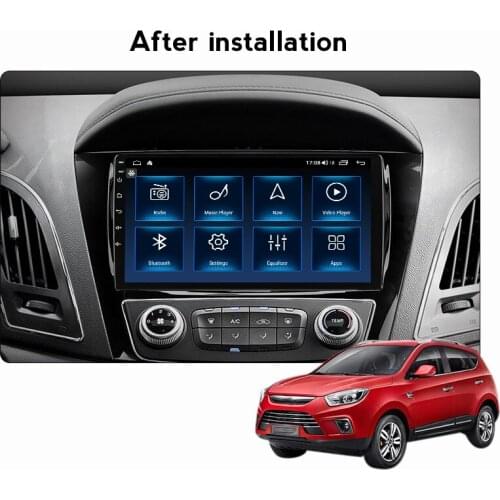 Autoradio Carplay Car Radio Multimedia Video Player For JAC Refine S5 2013 2014 2015 2016 2017 - 2019 Android 10 GPS Touchscreen