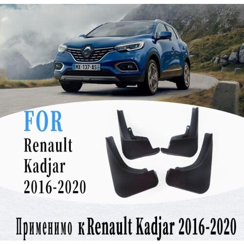 Mud-flaps for Renault Kadjar mudguard splash guard fenders car accessories auto styling 4 pcs 2016-2020