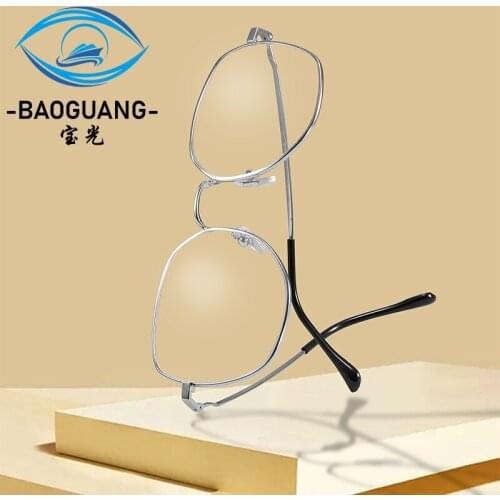 Finished Myopia Glasses Women Men Fashion Retro Classic Glasses UV400 Blue Bight Blocking Myopia Students Optical Eyewear 0-4.0