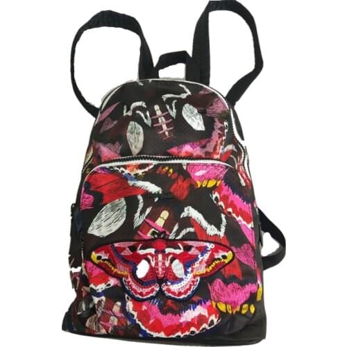 Foreign Trade Original Spanish Single Print Embroidered Backpack