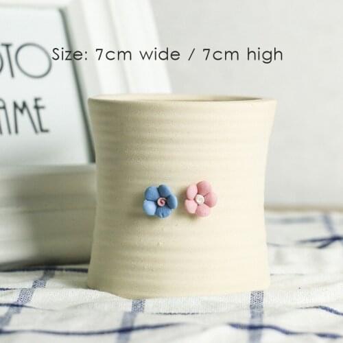 Ceramic Flower Pots Planter Ceramic Succulent Cactus Pots Plant Pots Garden Pots Outdoor Garden Home Decoration #K
