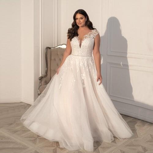 Laxsesu Sleeveless Wedding Dresses