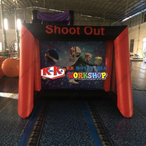 Shooting football games Scoring training Inflatable football gate