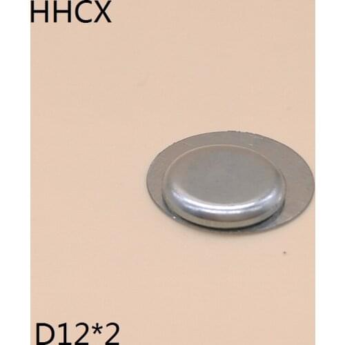 10set/lot Button magnet 12x2 Neodymium disk magnet 12*2 one side with iron cap for speaker